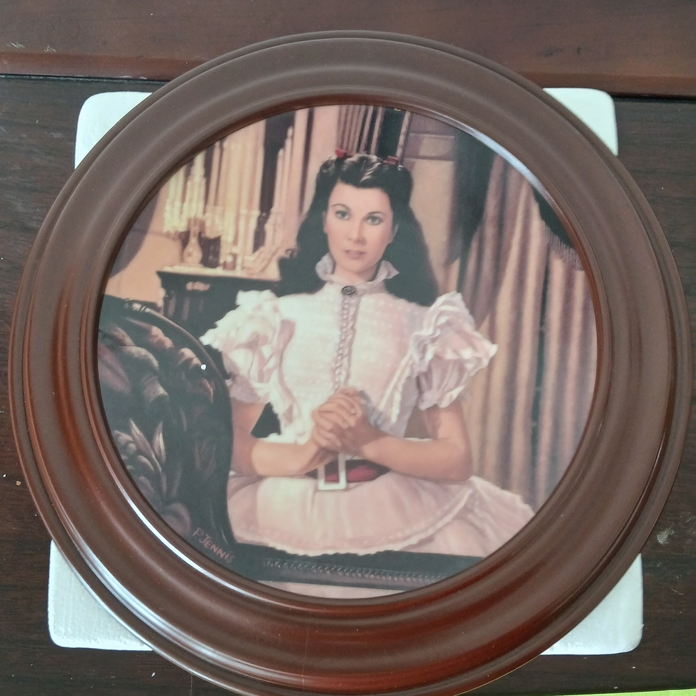 Gone with the Wind collector plate "Evening Prayers"